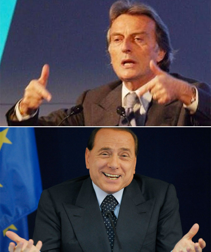 Montezemolo e Berlusconi