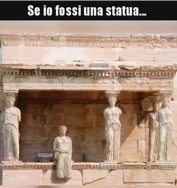 Se io fossi una statua